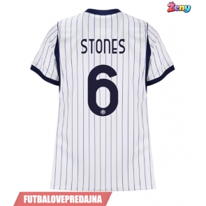 Lacne Ženy Futbalové dres Inter Milan John Stones #6 2026-27 Krátky Rukáv - Preč